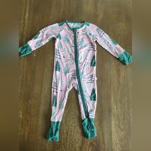 Little Sleepies 0-3 Zippy Pink Trees